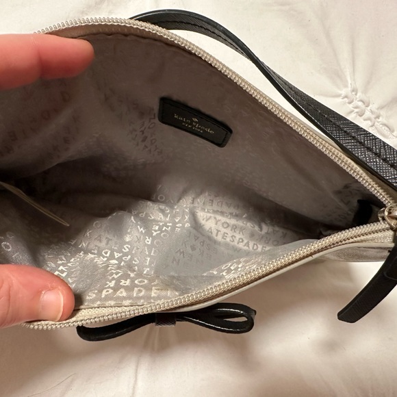 Kate Spade Silver Glitter Crossbody - Picture 3 of 5